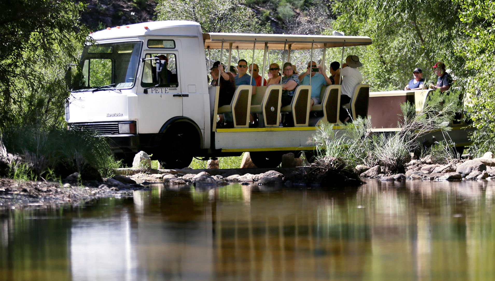 Sabino Canyon Tours tram (copy)